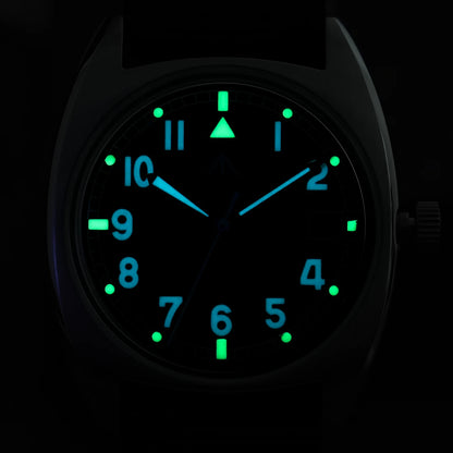Montre militaire ML17 36 mm avec verre K1 lumineux