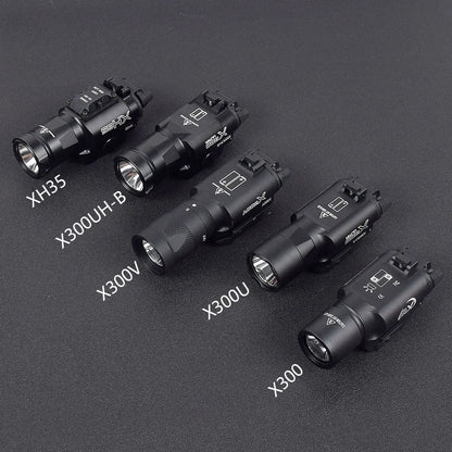 Lampe Tactique X300 Ultra / XH35 / X300V – LED Haute Puissance pour Rail 20mm - BLACKBEARD OUTDOOR INDUSTRIES