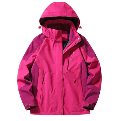 Veste de randonnée femme à capuche