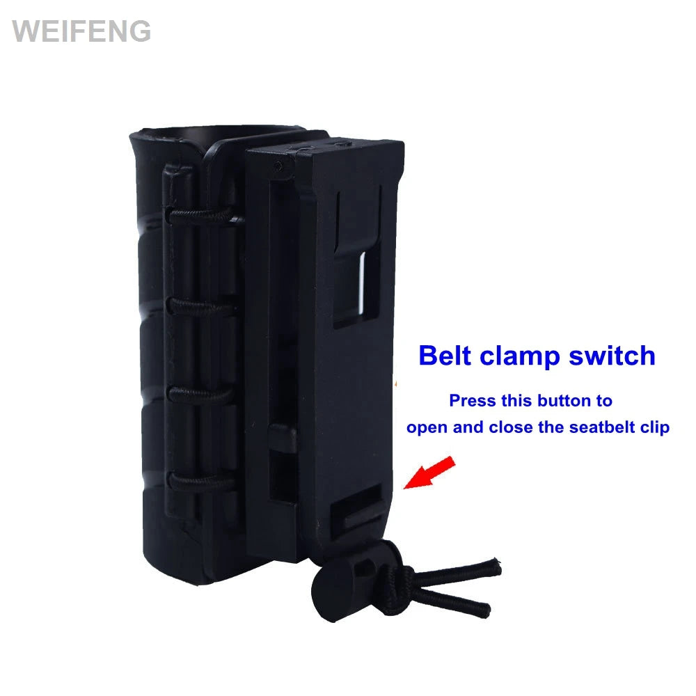 Pochette Tactique pour Spray de Défense – Support MOLLE pour Spray au Poivre et Mace, Étui de Service avec Clip, Étui Flashlight et Accessoires de Chasse BLACKBEARD OUTDOOR INDUSTRIES