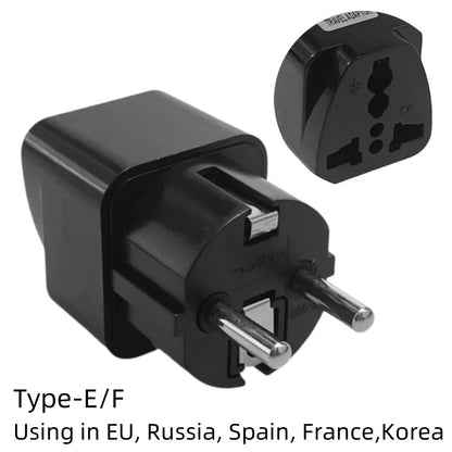 Universal AU UK US EU Plug Adapter – Adaptateur de Voyage Multi-Prises - BLACKBEARD OUTDOOR INDUSTRIES