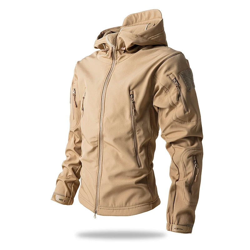 Veste Tactique Soft Shell Homme – Imperméable, Polaire, Camouflage | Chasse & Outdoor