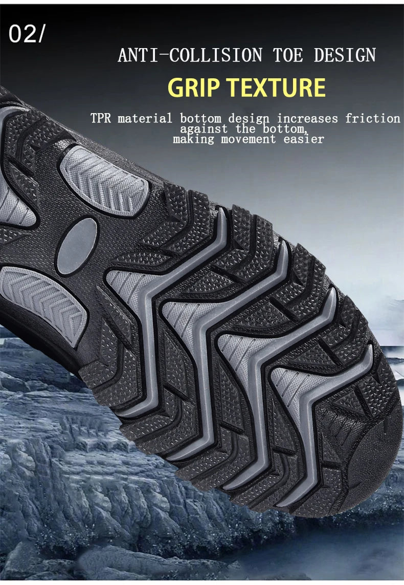 Chaussures de Randonnée Unisexe Antidérapantes Hautes - BLACKBEARD OUTDOOR INDUSTRIES