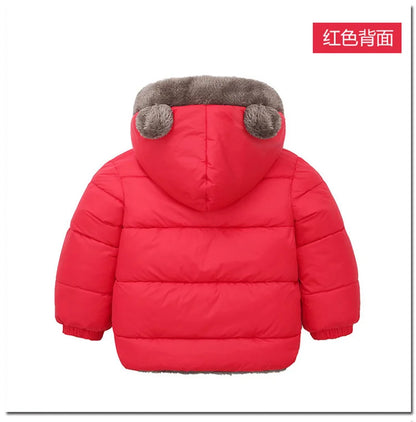 Veste Bébé Fille & Garçon à Capuche en Coton Épais et Douillet – Manteau Polaire et Rembourré en Cachemire – Vêtement d’Hiver Chaud pour Enfants 4-6 Ans - BLACKBEARD OUTDOOR INDUSTRIES