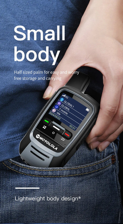 Talkie Walkie MOTOLOLA Global - 4G PoC USB (Modèle MT-300) - BLACKBEARD OUTDOOR INDUSTRIES