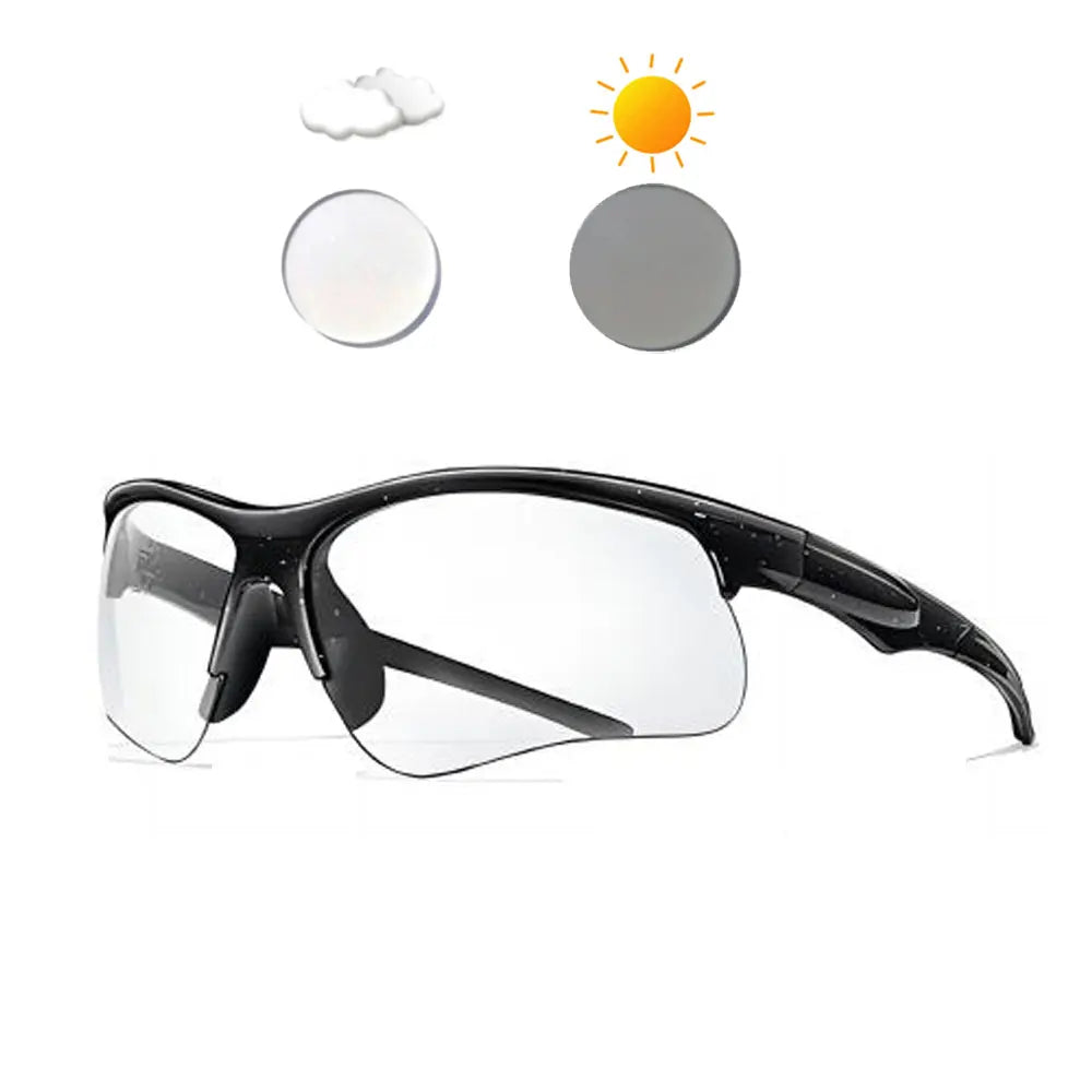 OMEKOL Lunettes Photochromiques Cyclisme – VTT, Running & Outdoor
