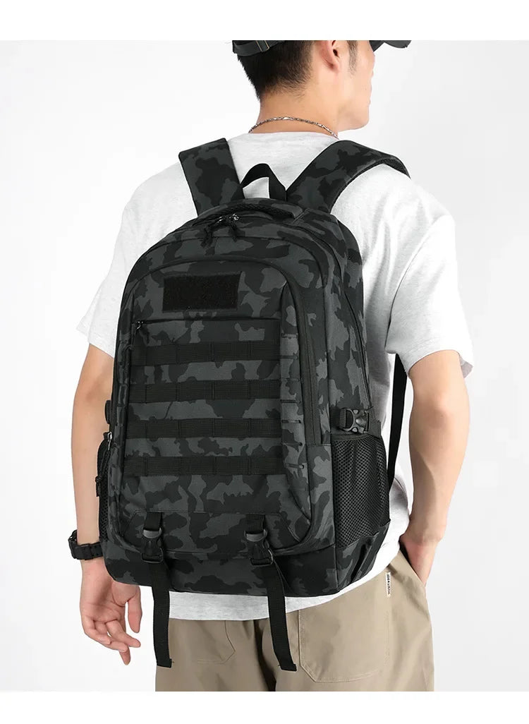 Sac à Dos de Voyage et Camping pour Homme – Grande Capacité, Nylon Résistant, Idéal Randonnée, Chasse et Trekking - BLACKBEARD OUTDOOR INDUSTRIES