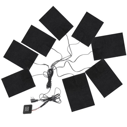 Patch chauffant USB pour vêtements – 3 niveaux, 7 × 11 cm