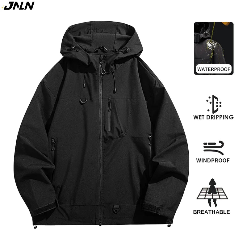 Coupe-Vent Imperméable Unisexe – Veste Légère Outdoor Randonnée Escalade | 8 Coloris M-XXXL - BLACKBEARD OUTDOOR INDUSTRIES