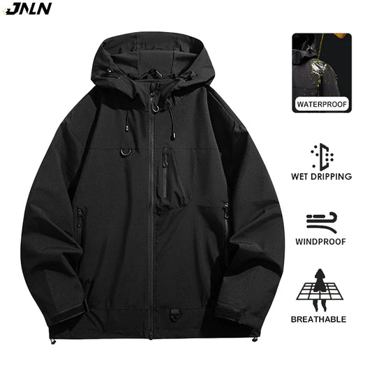 Coupe-Vent Imperméable Unisexe – Veste Légère Outdoor Randonnée Escalade | 8 Coloris M-XXXL - BLACKBEARD OUTDOOR INDUSTRIES