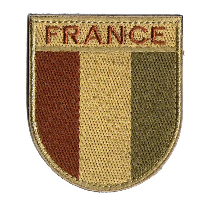 Patch Drapeau France IR Réfléchissant – Badge Tactique Brodé pour Casquette, Sac, Brassard - BLACKBEARD OUTDOOR INDUSTRIES