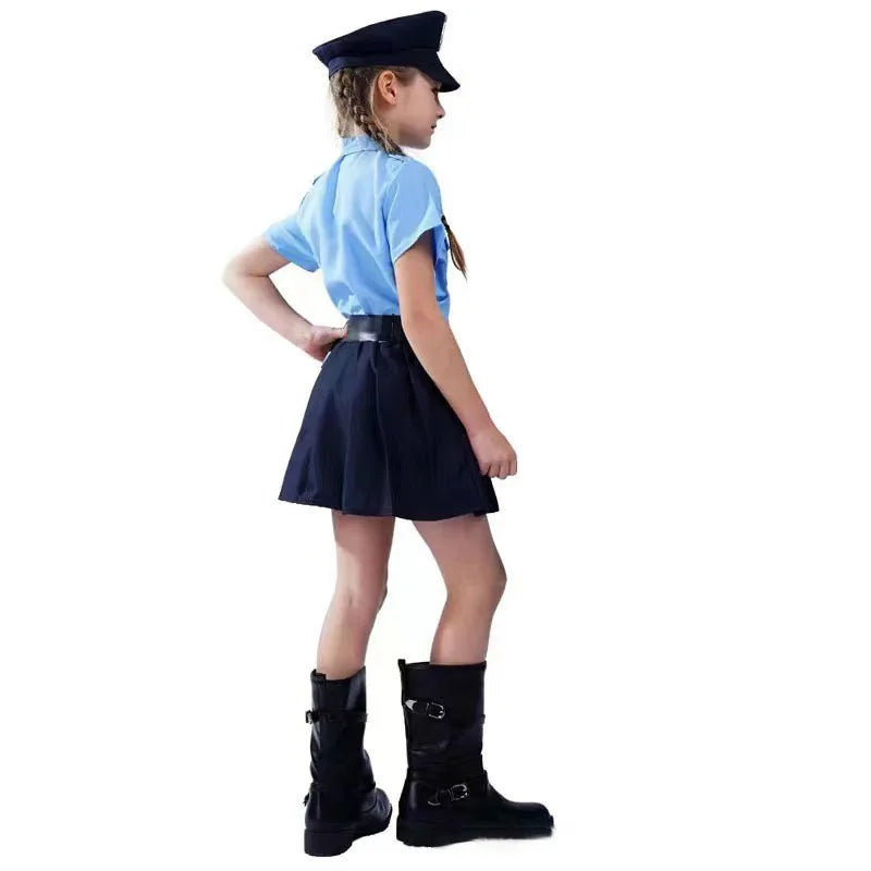 Costume Policier Enfant Garçon & Fille – Uniforme Police Jeu de Rôle Halloween - BLACKBEARD OUTDOOR INDUSTRIES
