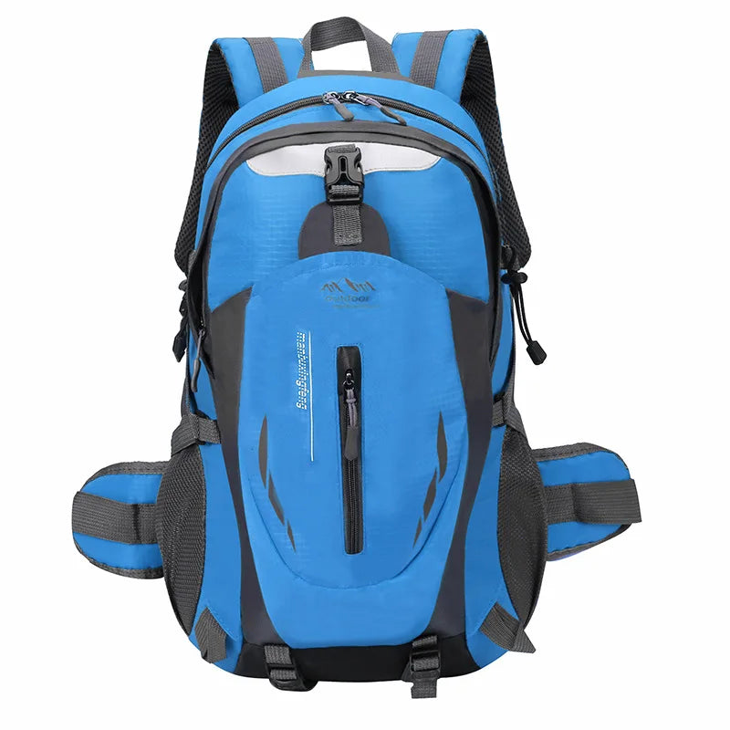 Sac à Dos Tactique Nylon Imperméable 30-40L – Dos Rembourré, Sangle Poitrine | Randonnée, Camping, Trekking, Militaire