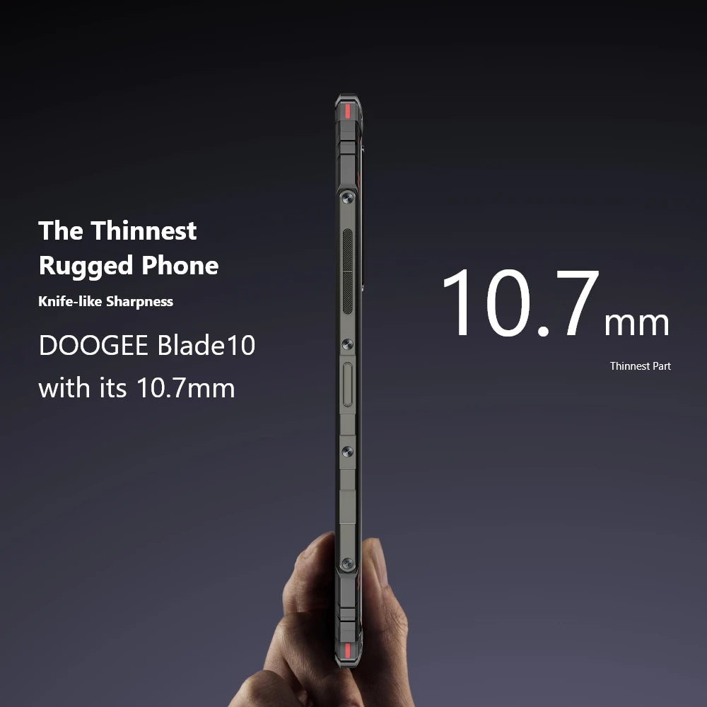 DOOGEE Blade10 – Smartphone Rugged Ultra-Mince - BLACKBEARD OUTDOOR INDUSTRIES