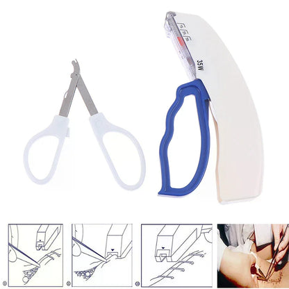 Agrafeuse Cutanée Chirurgicale + Retire-Agrafes – Dispositif de Suture | Formation Médicale & TCCC