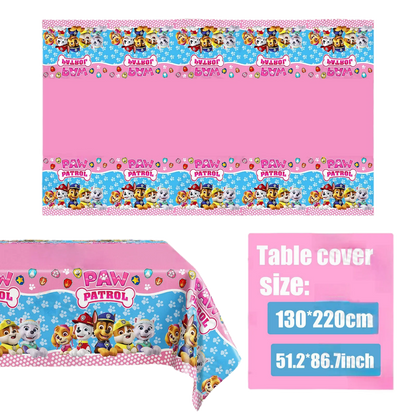 Paw Patrol nappe de table évènements festifs Ma boutique