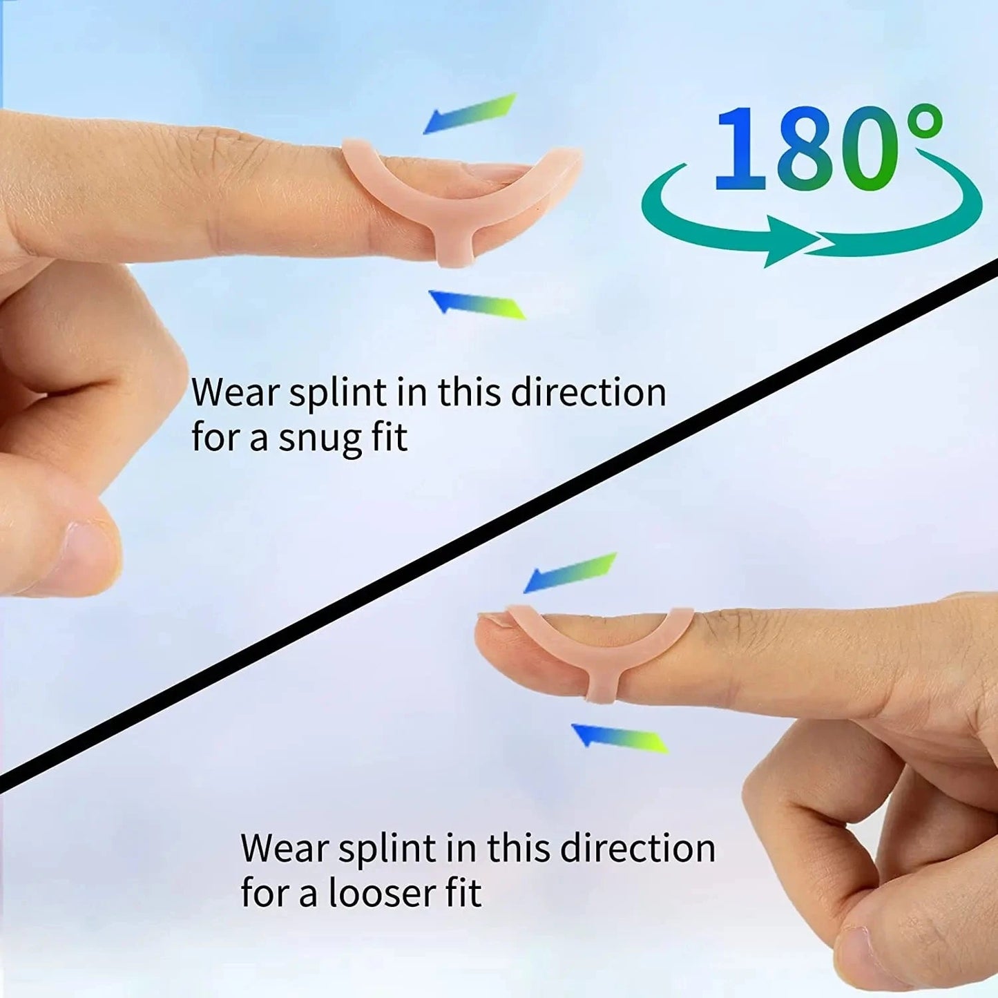 5Pcs attelles en plastique pour doigts Ma boutique