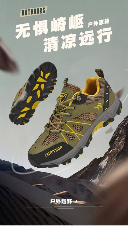 Chaussures de Randonnée Homme - Respirantes en Mesh, Légères et Résistantes - Chaussures de Sport pour Randonnée, Chasse et Activités Tactiques - BLACKBEARD OUTDOOR INDUSTRIES