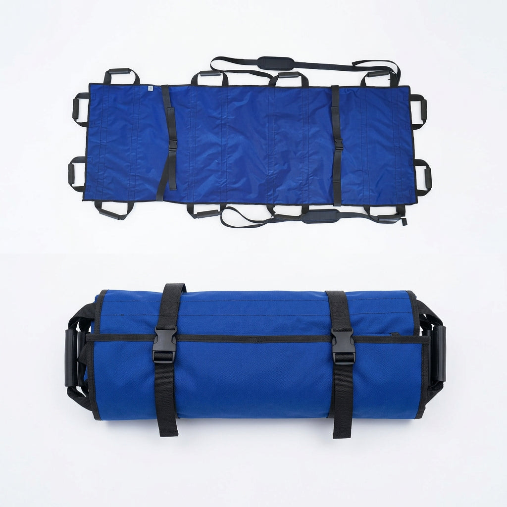 Brancard souple portable en nylon – Secours outdoor 180 × 70 cm