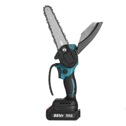 Tronçonneuse Électrique Sans Fil 3000W – Coupe Bois, Taille Pruning 6/8 Pouces – Outil Puissant Rechargeable 18V - BLACKBEARD OUTDOOR INDUSTRIES