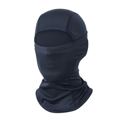 Cagoule anti-UV vélo et moto, masque visage et cou