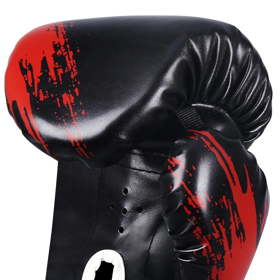 Gants de Kick-Boxing Cuir PU – Karate, Muay Thai, MMA, Sanda, Free Fight | 6 & 10 oz | Homme, Femme & Enfant | 3 Coloris - BLACKBEARD OUTDOOR INDUSTRIES