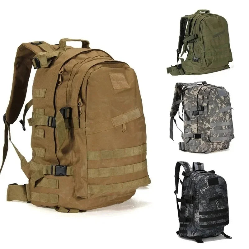 Sac à Dos Tactique 50L Extérieur – Sport, Randonnée, Chasse, Camping, Étanche - BLACKBEARD OUTDOOR INDUSTRIES