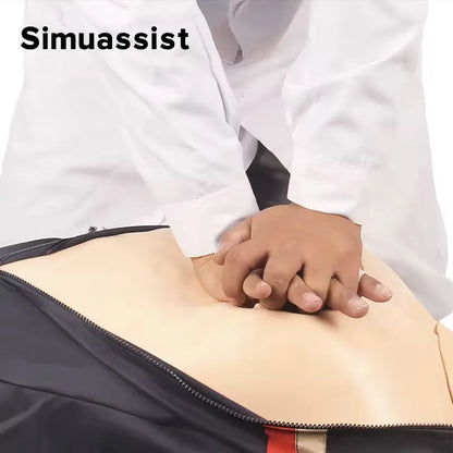 Mannequin de Formation Avancé pour RCP (Réanimation Cardio-Pulmonaire) – Mannequin de Premiers Secours avec Contrôleur, Modèle Médical - BLACKBEARD OUTDOOR INDUSTRIES