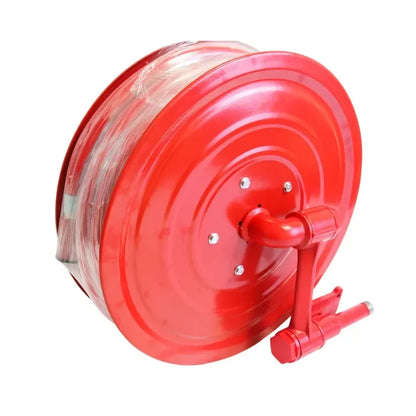 RIA Industriel Rouge Haute Pression – Dévidoir Tuyau 30 m, Raccord 1" ou 3/4", Feux Classe A & B