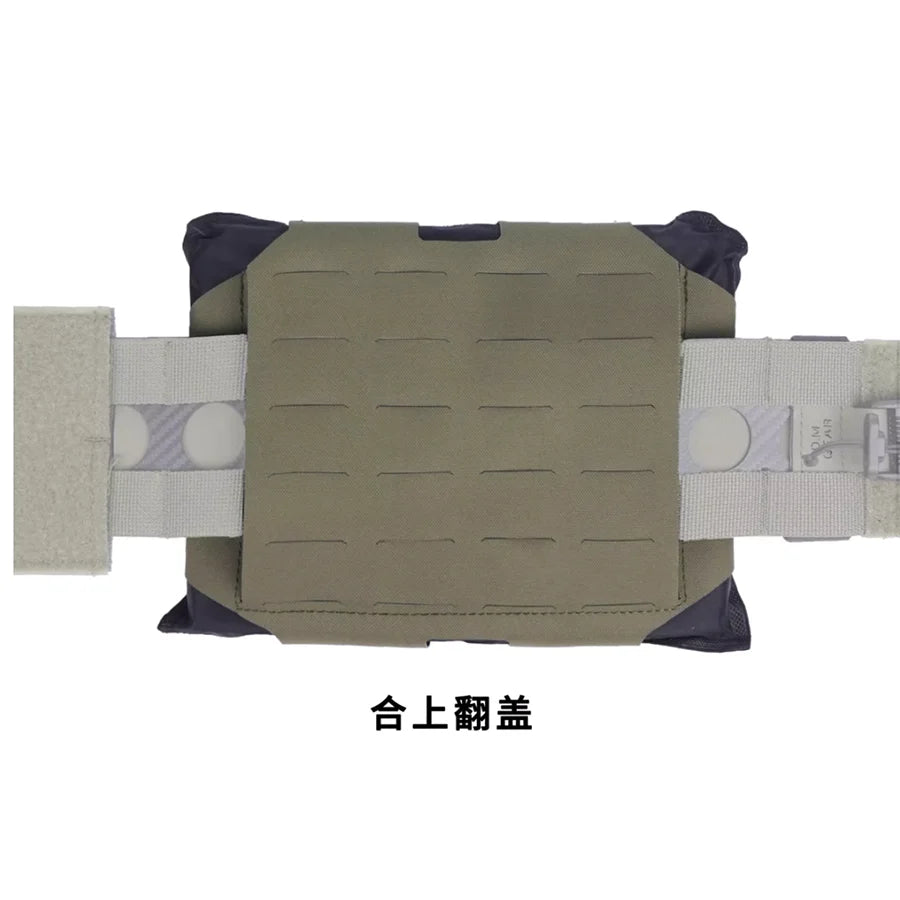 Paire de Poches Latérales MOLLE Ajustables pour Gilet Tactique – Poche de Plaque Latérale JPC, FCPC, FCSK avec Panneau d’Insertion - BLACKBEARD OUTDOOR INDUSTRIES