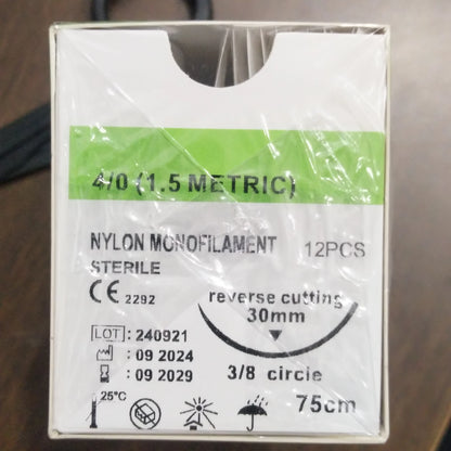 Fil de Suture Vétérinaire Stérile – Absorbable & Non Absorbable – Chats & Chiens – Vicryl, Catgut, Nylon, Soie 0 à 6-0
