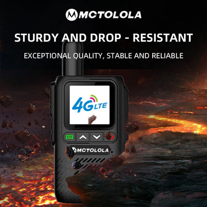 MOTOLOLA MT-888 Talkie-Walkie 4G/5G PoC - Communication à Portée Mondiale - BLACKBEARD OUTDOOR INDUSTRIES