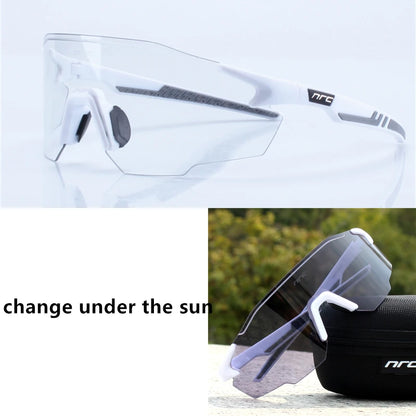 NRC 810 Lunettes de Cyclisme UV400 TR90 – Verres Photochromiques ou Teintés