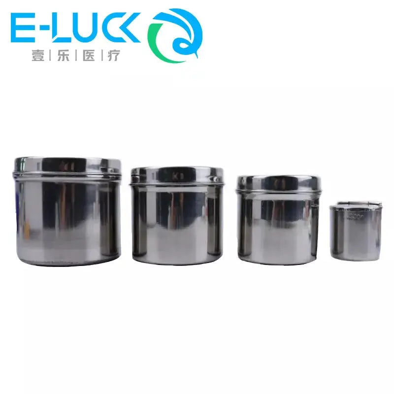 1 pcs Boîte en Acier Inoxydable pour Coton Dentaire Ma boutique