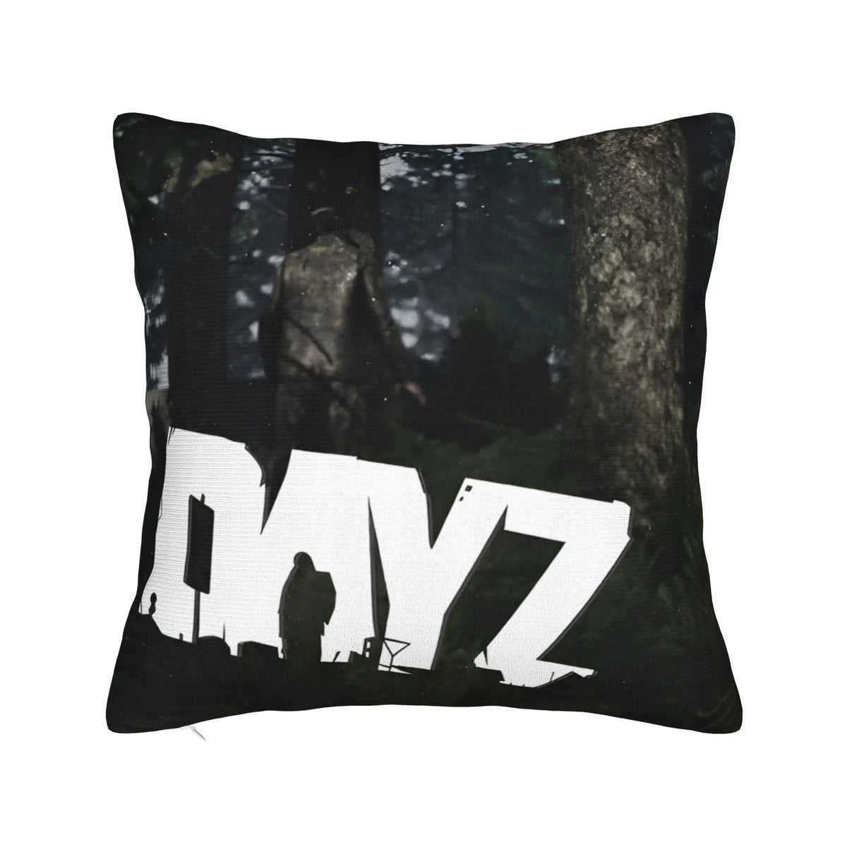 Housse de Coussin DayZ « One Bullet and a Dream » – Taie d’Oreiller Gaming Polyester Zippée | 30x30 à 50x50 cm | Cadeau Gamer
