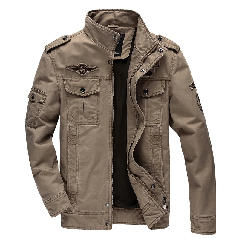Veste Militaire Homme Air Force One | Coupe Printemps & Automne – Tailles M à 6XL - BLACKBEARD OUTDOOR INDUSTRIES