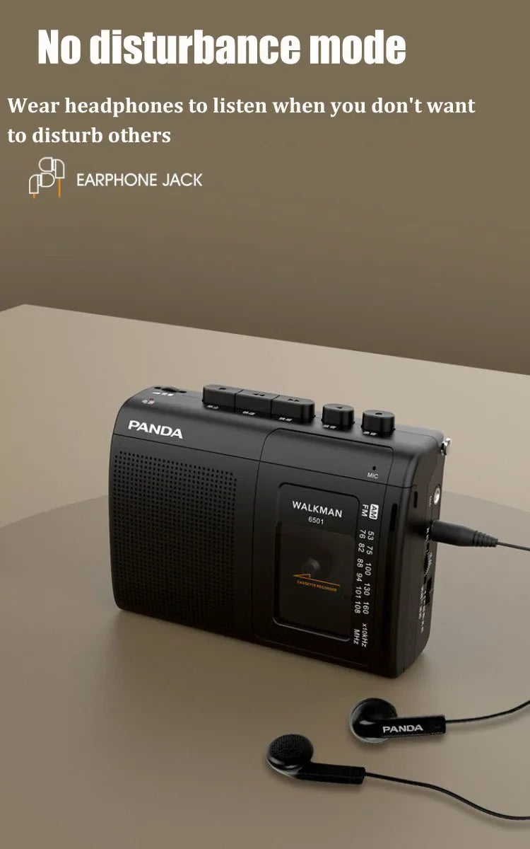lecteur portable de cassettes avec radio AM/FM Ma boutique