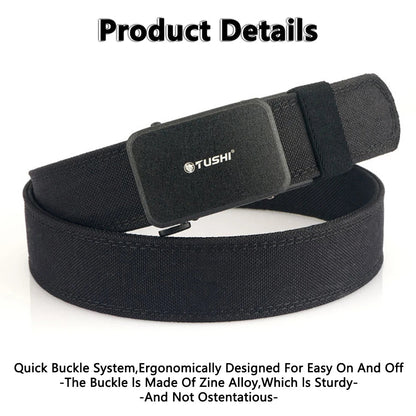 Ceinture TUSHI IPSC Tactical en Métal Automatique Ma boutique