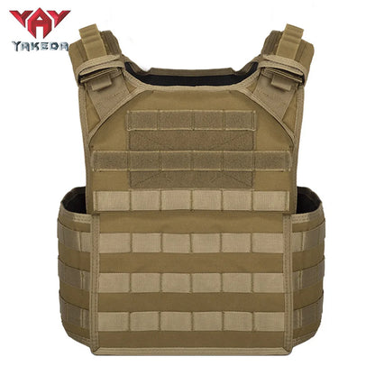 Porte-plaques tactique YAKEDA MOLLE – coloris coyote