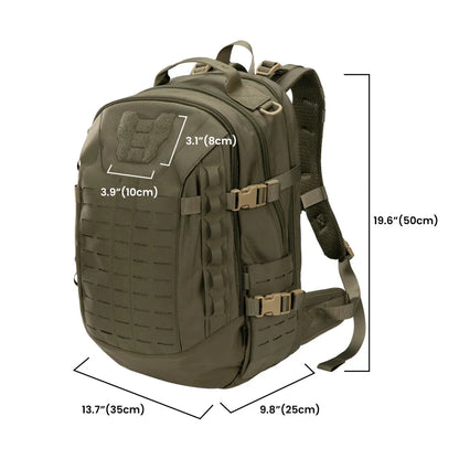 Sac à Dos Tactique 45L MOLLE – Cordura 500D, Multi-Fonctions, Chasse & Outdoor