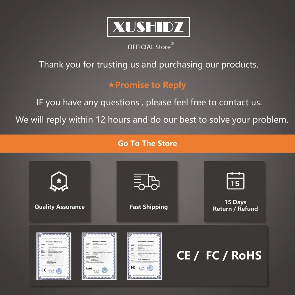 caméra embarquée XUSHIDZ Q08 1080P Ma boutique