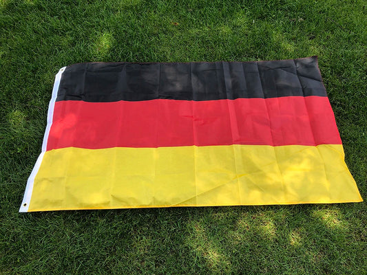 Drapeau Allemand SKY FLAG – 90x150cm en Polyester (Noir, Rouge, Jaune) – Drapeau National de l’Allemagne BLACKBEARD OUTDOOR INDUSTRIES