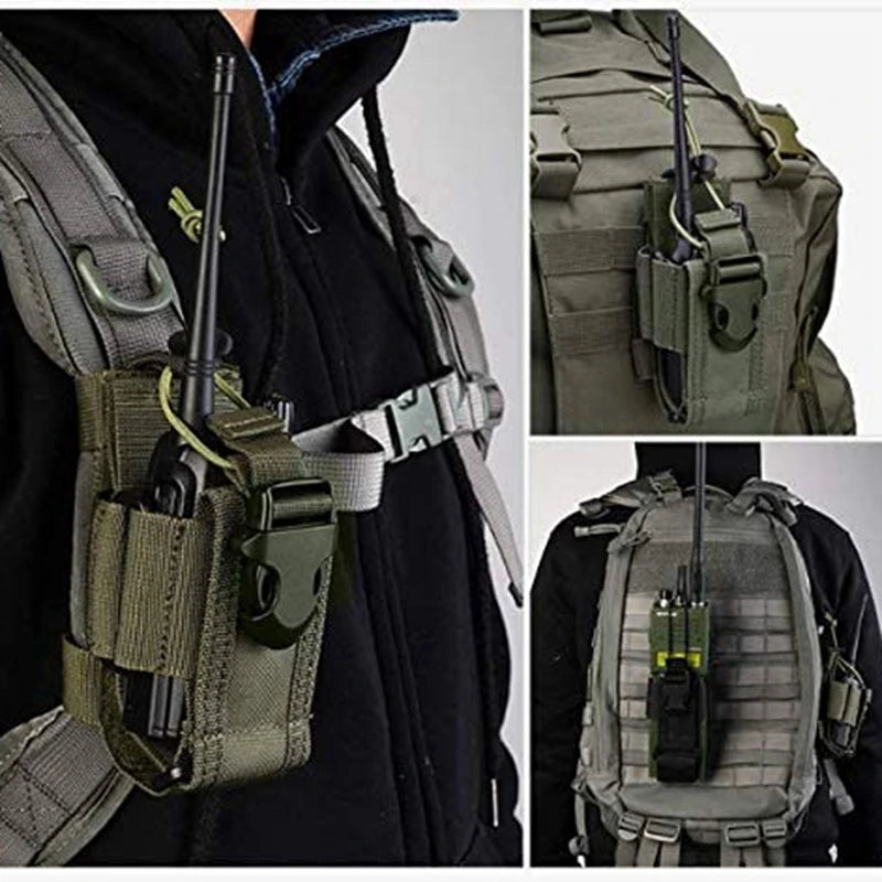 Pochette Porte-Walkie-Talkie Tactique Molle en Nylon - BLACKBEARD OUTDOOR INDUSTRIES