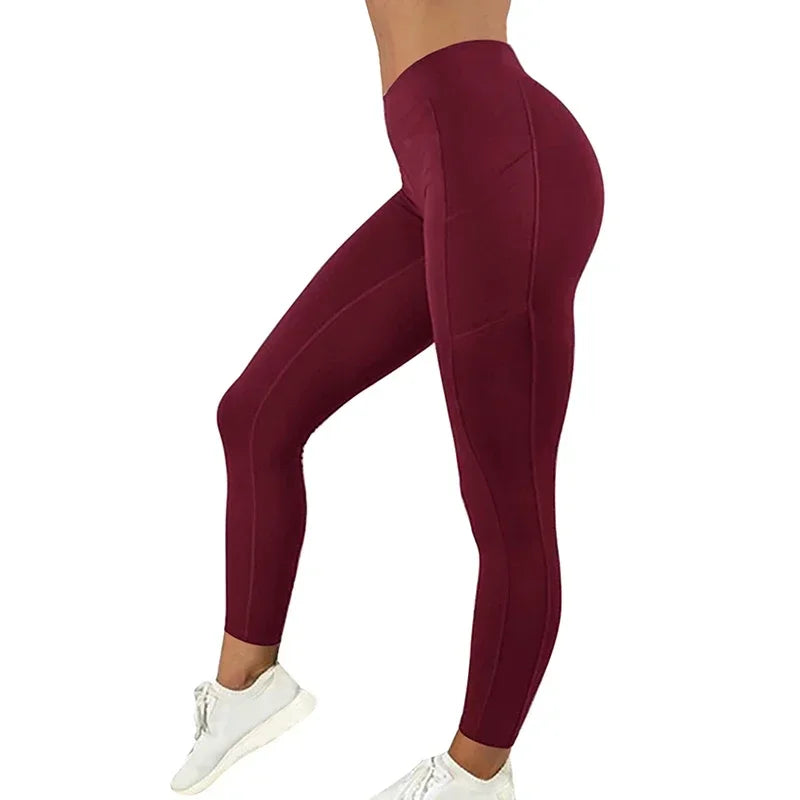 Legging de Yoga Femme Grande Taille avec Poches - BLACKBEARD OUTDOOR INDUSTRIES