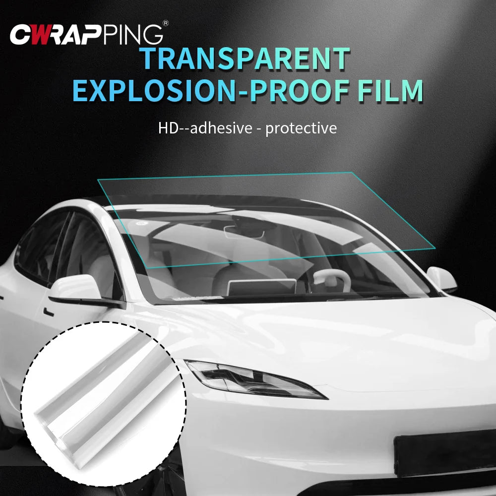 Film anti-choc transparent pour voiture, autocollants en vinyle, PPF imperméable, adhésif pour accessoires automobiles - BLACKBEARD OUTDOOR INDUSTRIES