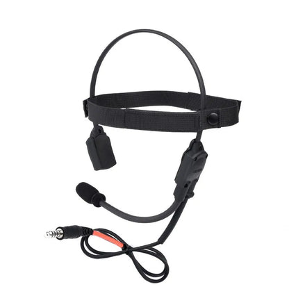 WADSN MH180-V Oreillette Conduction Osseuse Tactique – PTT Kenwood, Airsoft, Talkie-Walkie