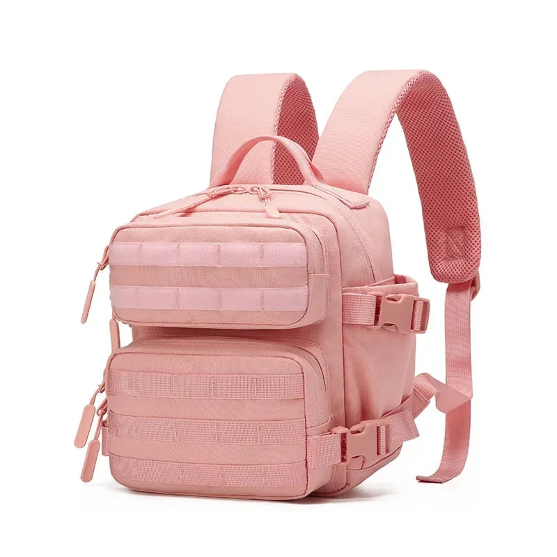 Mini sac à dos tactique femme 9 L avec porte-bouteille