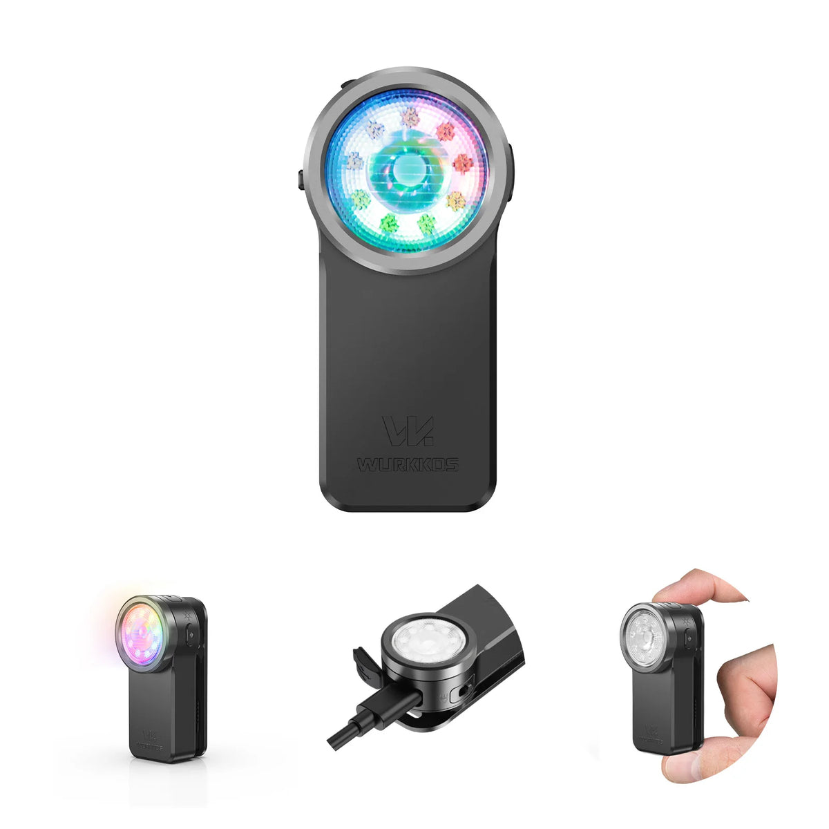 Lampe torche à clip rechargeable HD03, 680 lm avec aimant