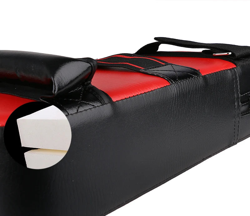 Cible de Frappe Taekwondo & Muay Thai – Kick Pad Cuir PU, Bouclier d’Entraînement | Noir, Bleu, Rouge - BLACKBEARD OUTDOOR INDUSTRIES