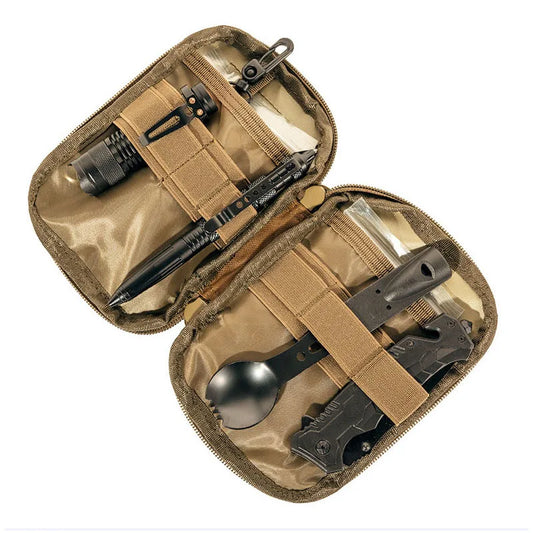 Pochette EDC MOLLE tactique pour ceinture et téléphone